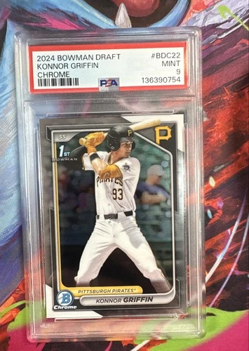 2024 Bowman Draft - Chrome Konnor Griffin #BDC-22 (RC) PSA 9 MINT