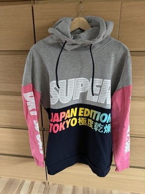 Superdry Tokyo Pullover Gr 40 / L Kapuze Sweater