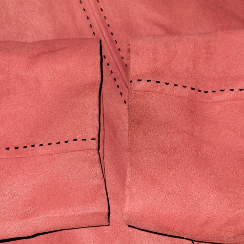 Alfred Dunner Faux Suede Dark Orange Lined Jacket Size 16 - Picture 6 of 12