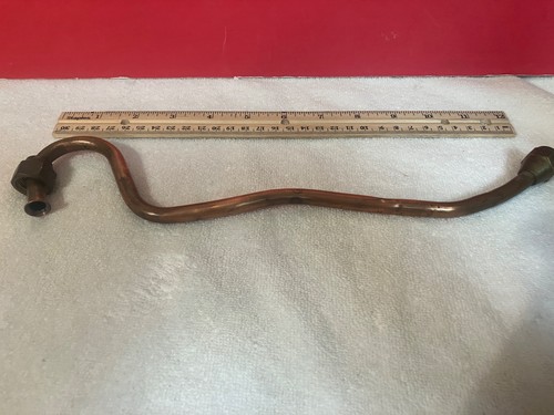 12" SAE  3/8" Cooper Tube Pipe with 3/8" Flare Propane Gas Connector