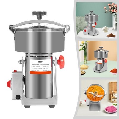 110V Electric Herb Grain Grinder Cereal Wheat Corn Grinding Machine Spices Mill