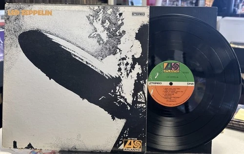 Led Zeppelin - S/T - Atlantic LP VG HARD ROCK STEREO DG ON SIDE 1