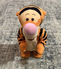 Vintage Disney 1998 12" Jumping Talking Bouncing Tigger Plush Toy Mattel Working