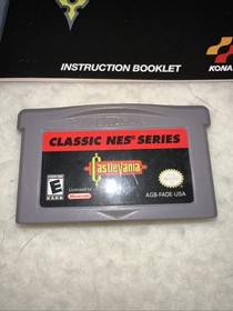 Castlevania Classic NES Series Game Boy Advance GBA gioco e manuale testato funziona!