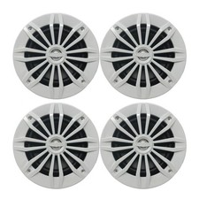 Enrock EM270W 6.5" 2-Way 180 Watt Max Power Marine Audio White Speakers Qty 4 