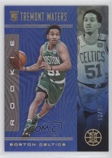 2019-20 Panini Illusions Rookies Trophy Collection Blue 13/25 Tremont Waters 4t6