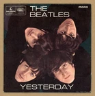 The Beatles YESTERDAY + 3 - UK Parlophone GEP8948 7" 45 w/ps 1966 EP
