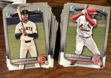 2025 Bowman Chrome Prospects (BCP 153- BCP 252) : You Pick Complete Your Set