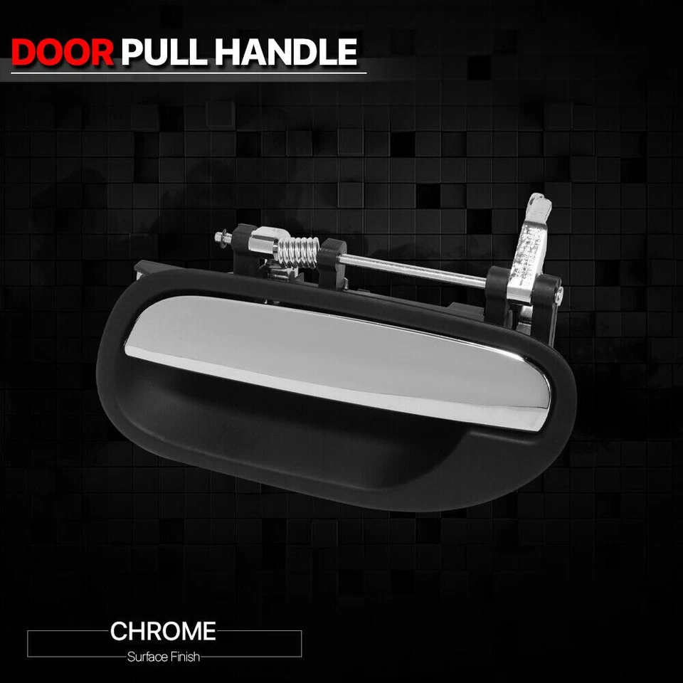 Rear Left Side Chrome Exterior Outer Door Pull Handle for 00-03 Volvo S40/V40 - Imagem 2 de 4