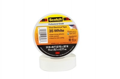 3M Deutschland PVC Elektro-Isolierband Scotch 35 19x20 ws Isolierband