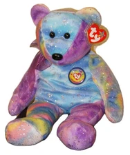 Ty Large Plush Beanie Buddy CLUBBY VI (6) Anniversary Bear 13.5" MWMT Plush Toy