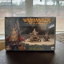 Warhammer The Old World Dwarfen Mountain Holds Dwarf Lords With Shieldbearers