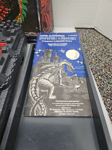 Dungeons & Dragons Computer Labyrinth Spiel 1980 Mattel Elektronik getestet funktioniert - Bild 3 von 23