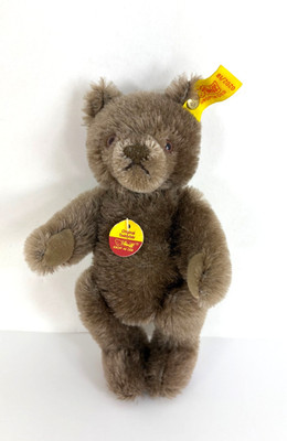 Steiff Mohair Teddy Bear Jointed 7'' 0202/18 Brown