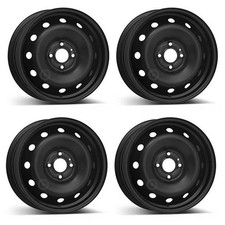 4x steel wheel rims 6.0Jx15 ET50 4x100 4130 for Nissan Micra Used