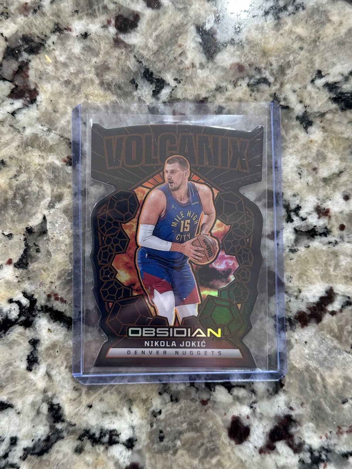 2024-25 Panini Obsidian NIKOLA JOKIC Volcanix Die Cut Ultra Rare CASE HIT SSP