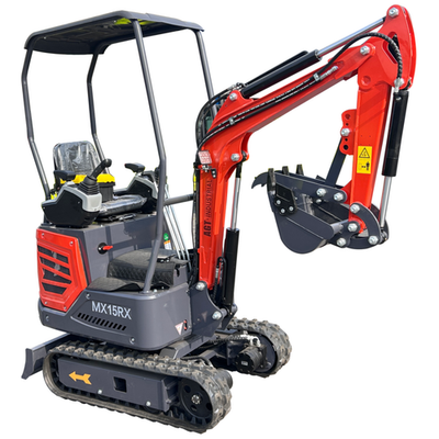1 Ton RATO Gas Engine Mini Excavator w/ Hydraulic Thumb Pilot