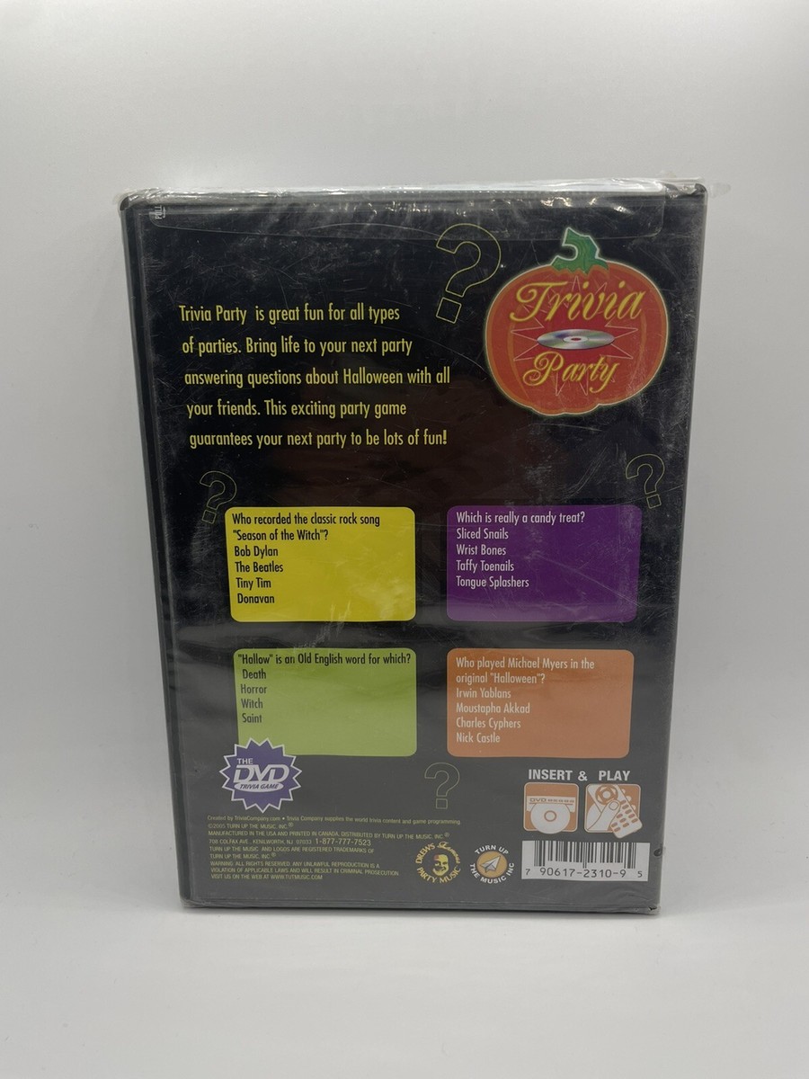 その他 Trivia Party Halloween [DVD] Trivia Party - Halloween (DVD, 2005) for sale online | eBay