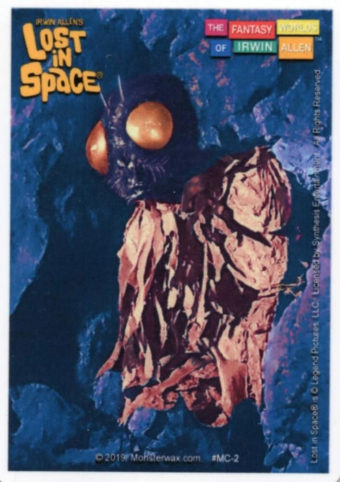 Lost in Space ALIENS Set of 6 Metal Cards The Art of Ron Gross LIMITED ISSUE - Image 3 of 4