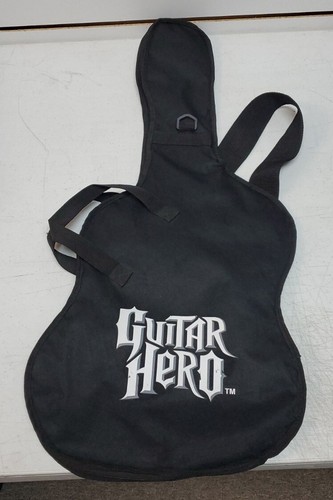 Guitar Hero Travel Bag / Carrying Storage Case w/Zipper Pocket & Strap - Used
