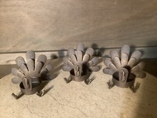 TURKEY Candle Holders - Set of 3 TEALIGHT HOLDERS NEW