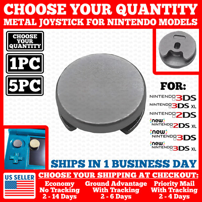 METAL New/3DS/2DS/XL/LL Joy stick For Nintendo Replacement Thumb Pad Cap Analog