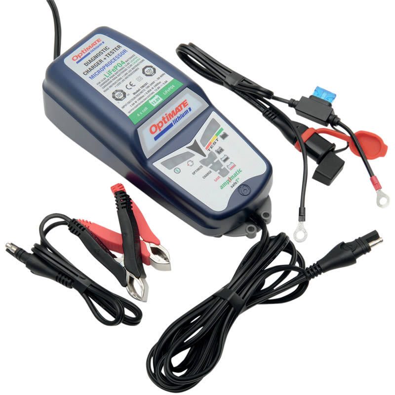 NEW OptiMATE Lithium 4s 5A, TM-291 10-step 12.8V/13.2V 5A Battery Saving Charger