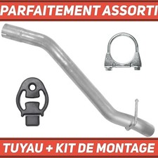 Tuyau d'échappement Silencieux pour Ford Focus II 2 MK2 2.0 TDCI Hayon CC Cabrio