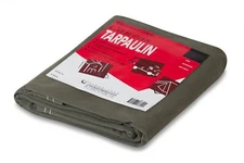 Chicago Canvas & Supply 8' x 10' Cut Size OD 16 oz Heavy Duty Canvas Tarp