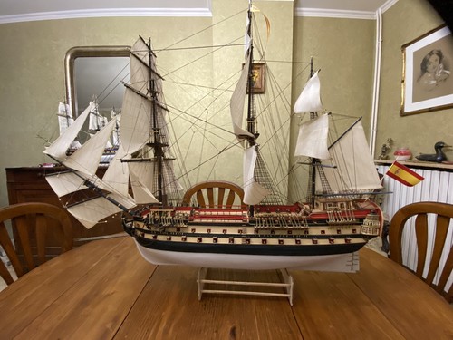 Artesanía Latina – Maquette Bateau San Juan Nepomuceno 1/90 – Navire De Ligne Espagnol 18e, Modèle Expert En Bois