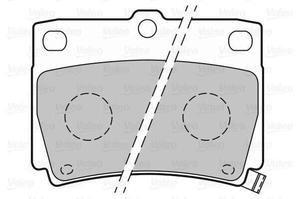 Plaquettes de frein Valeo 301778 pour remplacer un frein à disque usé