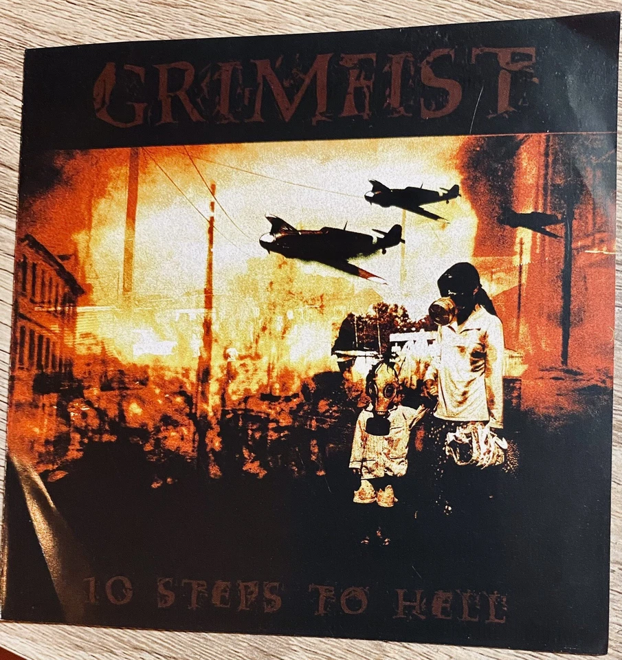 Grimfist “10 Steps to Hell” -RARE promo- Satyricon Immortal Death Slayer Mayhem