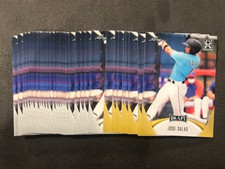 Lot of (40) JOSE SALAS Marlins 2021 Leaf Draft Baseball cards 32 base + 8 gold
