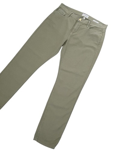 Womens Frame Le Garçon Jeans Military Washed Straight Fit Stretch Cotton Size 27 - Picture 7 of 23