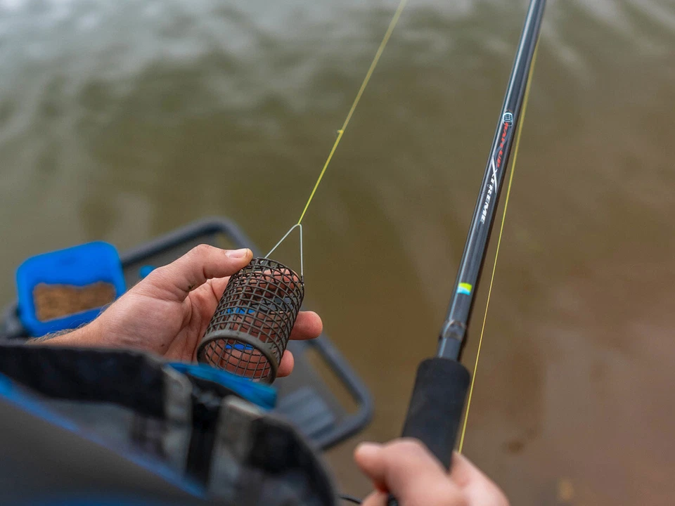 NUOVO 2025 Preston Bait Up Xtreme 3.60m 3-Sezioni Canna Feeder - Immagine 3 di 4