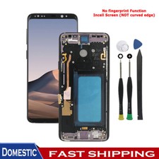 Replace For Samsung Galaxy S9 Plus S9 SM-G965U LCD Touch Screen Digitizer Frame