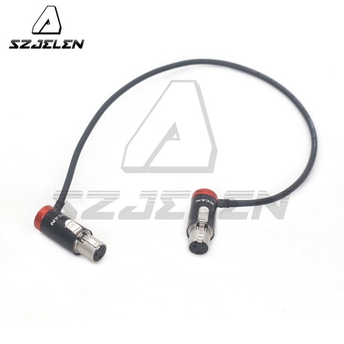 Low-Profile TA3F to TA3F Cable for Lectrosonics SR Receivers with SREXT Bottom - Picture 9 of 10