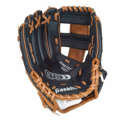Franklin Teeball Fielding Glove - RTP Performance, 9,5'' (Lefty). Baseball, Teeba