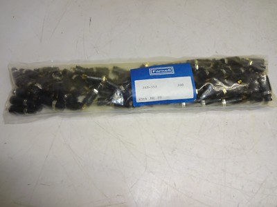 FARNELL 143-353 PUSHBUTTON SPDT BLACK PANEL MOUNT (QTY. 100)