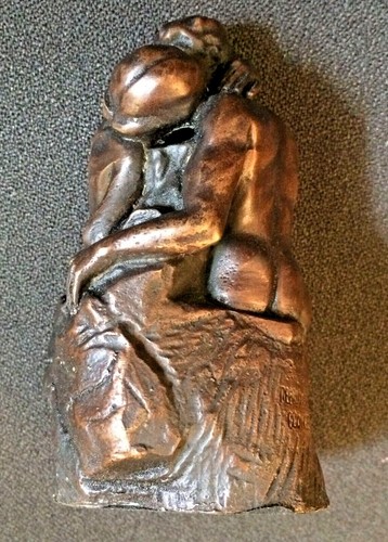 Plástico "EL BESO" - Réplica de bronce del original de Auguste Rodin - Imagen 5 de 8