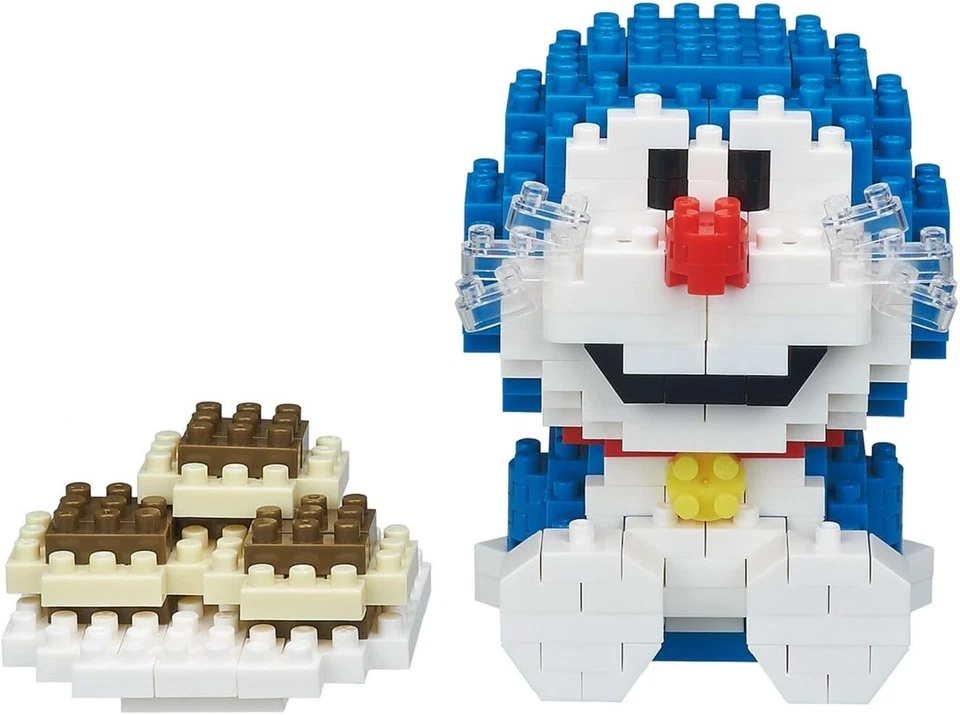 Nanoblock I'm Doraemon Doraemon Sitting Pose Version NBCC_074 Shipping from JP - Image 3 of 3
