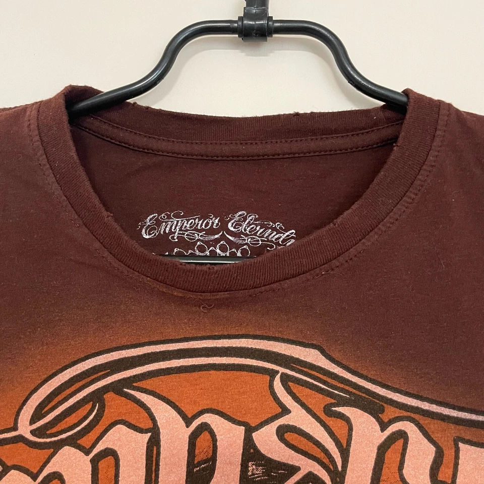 Camisa Para Hombre Marrón Gótica Sexy Niña Emperador Eternidad - Exuda Confianza y Estilo Foto 4 de 4