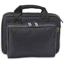 US PeaceKeeper Mini Range Bag Tricot Padded Liner 12.75"X8.75"X3" Double Zippers