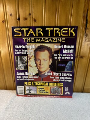 Star Trek Magazine January 2000 Issue # 9 Ricardo Delgado Robert Duncan McNeill
