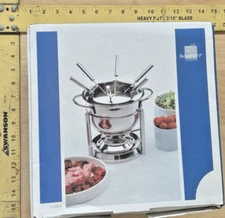 BergHOFF Studio 11-Piece Fondue Set 1112572 – Stainless Steel, Incomplete