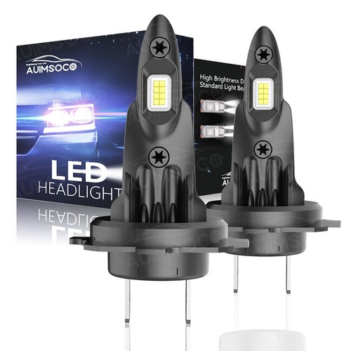 H7 LED Headlight Lights Hi/Lo Bulbs Conversion Kit White Super Bright 22000lm 6000K - Foto 6