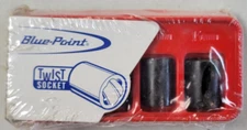 NOS Blue Point by Snap-on Twist,  METRIC 1/4" Drive Nut Extractor Socket Set