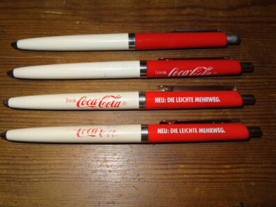 Coca-Cola Kugelschreiber Sammlerstücke Ballpen rare Collectors 