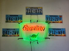Sinclair Dino Gasoline Gas Station Oil 20"x16" Neon Sign Light Lamp Wall Decor