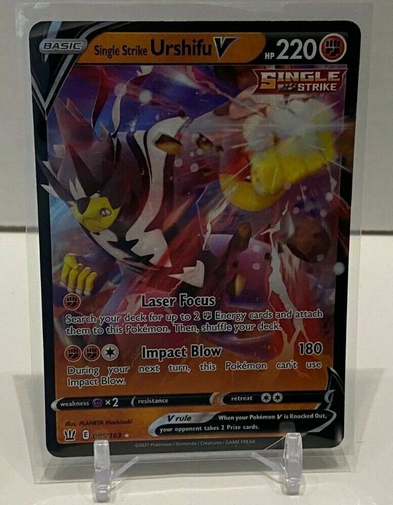 Pokémon - Battle Styles - Single Strike Urshifu V 085/163 NM/MINT